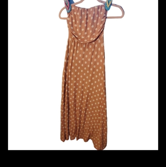 Absolutely ❤ it strapless maxi dress Polka Dot - Picture 9 of 9